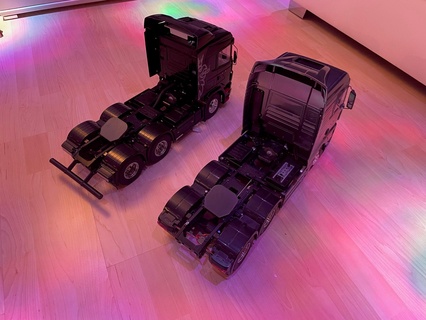 Tamiya 1 14 camión sillín plato cubierta carcasa funda rc modelo caja acumuladores tapa juguetes pla 3d print model - Mito3D