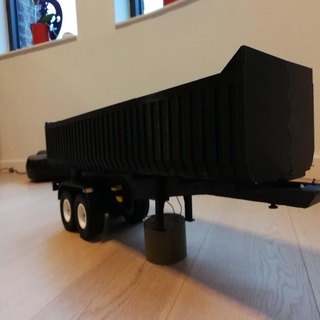 tamiya dumper trailer vehicles 3d print model - Mito3D