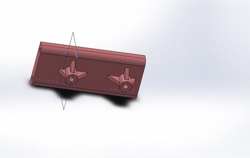 tamiya f103 cellule ar aileron support 3d print model - Mito3D