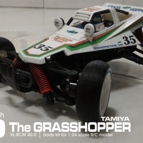 tamiya grasshopper 124 scale kit subotech game body 110 24ghz 2wd 3dxl 4wd 4x4 9g servo assembly automobile buggies buggy classic design designs dune esc hpi hsp ican3d kyosho losi marui micro mini mini-z miniz model models nanda off-road plastic radio control rcgroups rctech rcuniverse sand scaler supermotoxl tire toy toys traxxas truck unibody vehicle vintage computing wheel wl-toys wltoys 3D print model - Mito3D