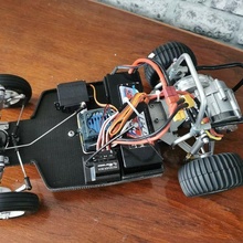 tamiya sand scorcher chassis enable sized lipo srb rc car 3d print model - Mito3D