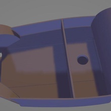 tamiya sable journée torride Douane châssis roue arches 3d print model - Mito3D