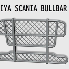Tamiya Scania barra toros tipo herramienta 1 14 escala burnie222 rc3drissa camión tractor radio revisado rc 3d print model - Mito3D