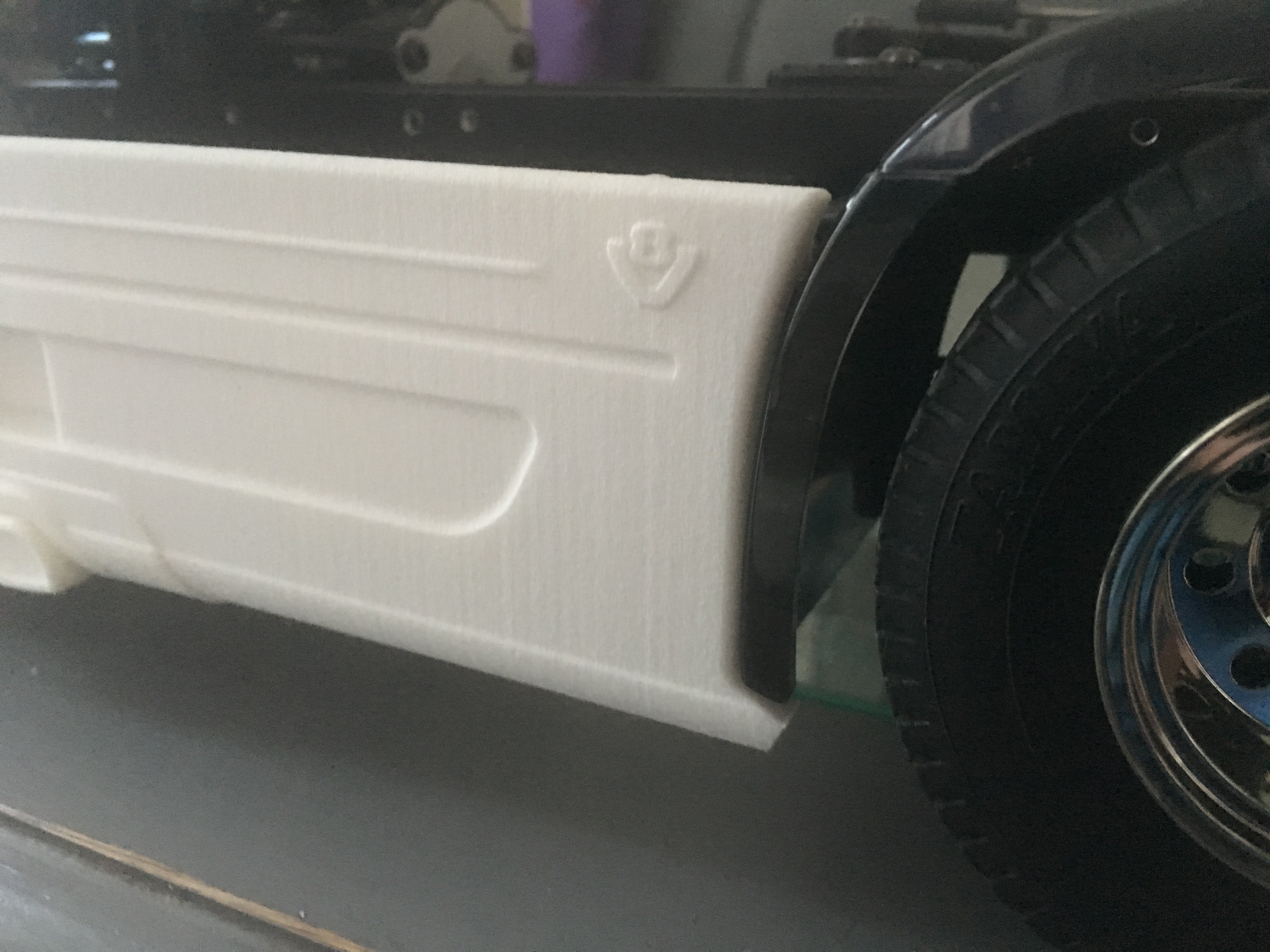 tamiya scania r2 r-line skirts truck volvo man mercedes 3D print model - Mito3D