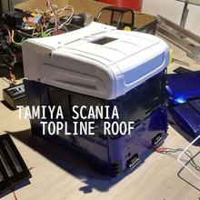 tamiya scania topline roof tool 1 14 scale tak burnie222 rc3drissa truck tractor lastebil radio controlled rc 3d print model - Mito3D