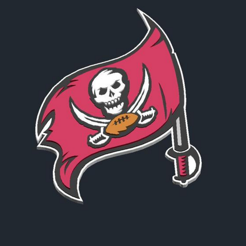 tampabay buccaneers logo verschiedene 3D print model - Mito3D