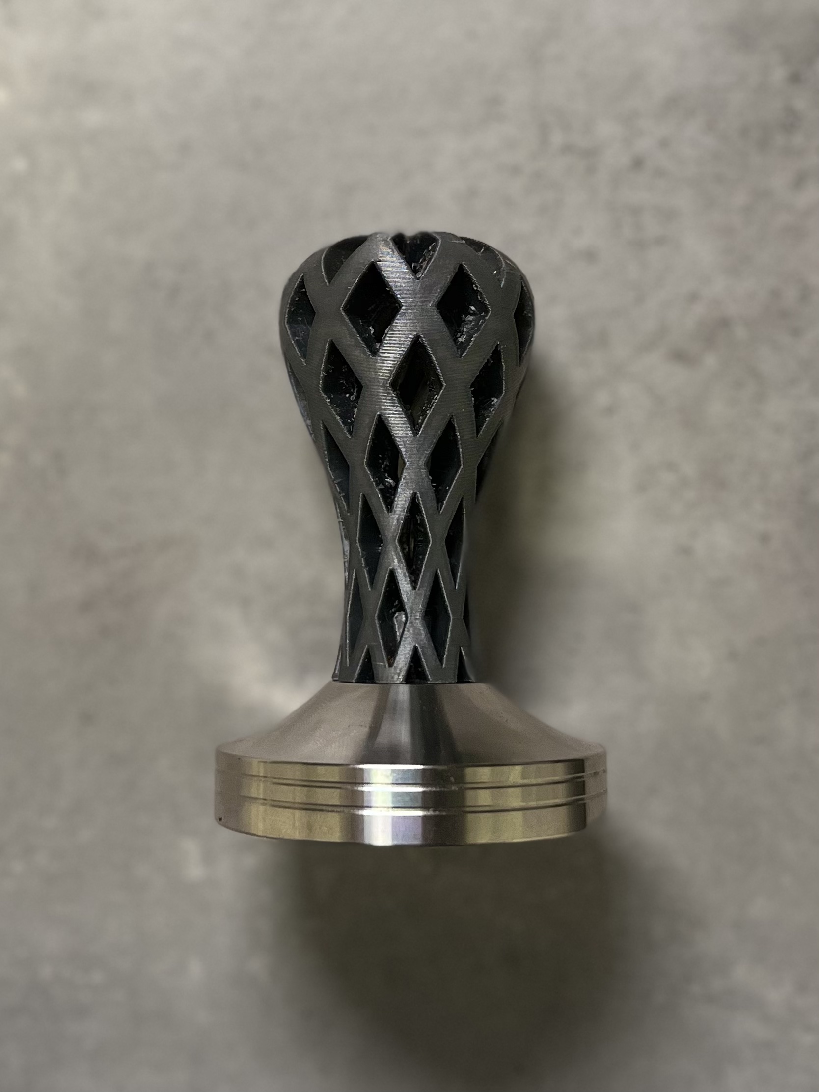 tamper handle m8 Home coffee espresso design style cappuccino 3D print model - Mito3D