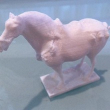 tang dynasty horse game animals history art 3d print model - Mito3D