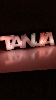 tanja led light lamp birthday present desk lighting homedecor tablelamp design lampdesign 3d print model - Mito3D