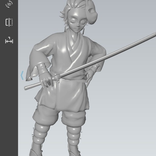 tanjiro demônio slayaer 3D print model - Mito3D