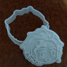 Tanjiro Kimetsu kurabiye kesici gadget Zenitsu Nezuko Inosuke Shinobu Kocho giyu tomioka Yaiba iblis avcı anime Chibi kawaii Ayarlamak paketlemek 3d print model - Mito3D