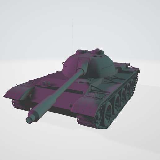 tank 3D print model - Mito3D