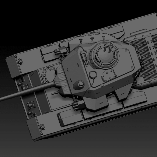 tank various high-precision 3D print model - Mito3D