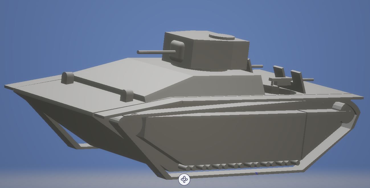 tank 12 Sanat 3D print model - Mito3D