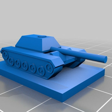 serbatoio distruttore combattimento carri armati 1300 5mm ww2 giocattolo 3d print model - Mito3D