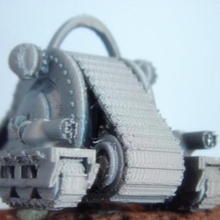 tanque droide varios 3d print model - Mito3D