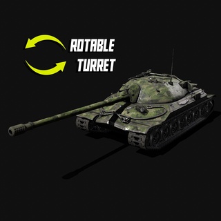 tank is 7 3d koleksiyon model minyatür döner is7 wot savaş oyunları wh4k Krieg Depozito 3d print model - Mito3D