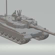 tanque k2 juego guerra fundido presión h0 ho modelo militar rpg 3d print model - Mito3D