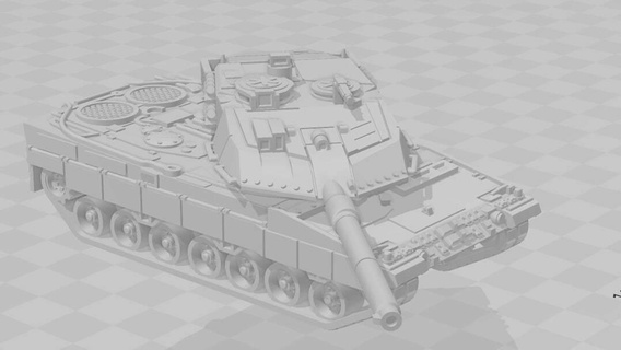 tank leoparlar 1a1 2 a4 a5 a6 paketlemek herşey oyun leopar 2a4 tanklar silahlı araç vvheavy duty silahlar Ordu model ölçek 3d print model - Mito3D