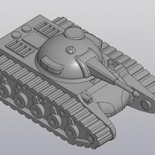 tank marader wot game world tanks army miniature war modelism toy art military 3d print model - Mito3D