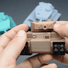 serbatoio mini tigre armatura carri armati 1 giocattoli 3d print model - Mito3D