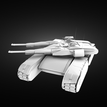 tanque modelo 6 3d print model - Mito3D