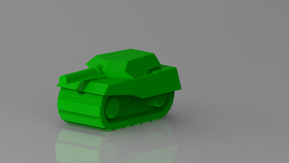 tank rsk risk tank yazı tahtası oyun 3d print model - Mito3D