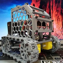 tanque de cero arduino gadget la robótica orugas 3d print model - Mito3D