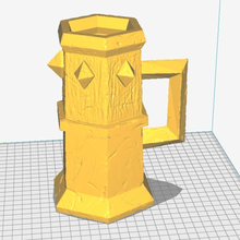 tankard terror dwarf mace warcraft world of props 3d print model - Mito3D