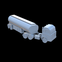 tanker truck art car toys toy 3d print model - Mito3D