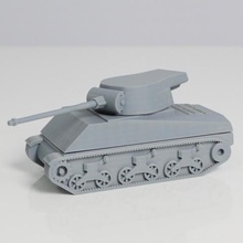 tank game rservoir zortrax imprimante 3d citerne gibier guerre gris 3d print model - Mito3D