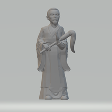 taoïste prêtre 3d modèle impression confucius Bouddha sculpture statue méditation bouddhisme imprimable déité Dieu religion 3dsmax zbrush abstrait art scripts modélisation miniatures figurines 3d print model - Mito3D