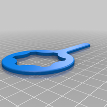 toque torneira chave inglesa banheiro 3d print model - Mito3D