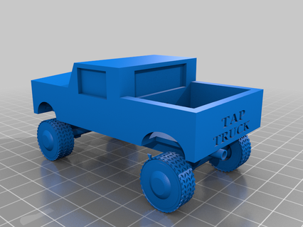 Zapfhahn LKW 3d Drucken 3d print model - Mito3D