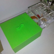 tapa hormiguero acrílico 10x20x1 seta ferramenta 3d impressão 3d print model - Mito3D
