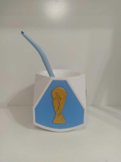 tapas mate argentina Various messi cup from world afa stars 3d print model - Mito3D