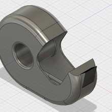 tape-cutter tool 3d print model - Mito3D