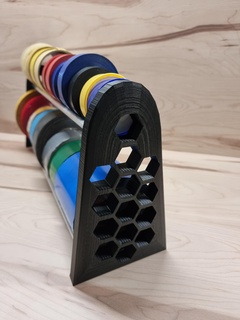 tape holder holder tape hex organizer  3d print model - Mito3D