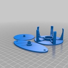 tape roll spool tool holder mount dispenser 3d printer accessories 3d print model - Mito3D