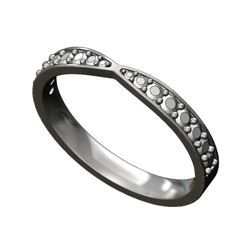 konik elmas düğün grup 3d Yazdır model Tiffany uyum yüzük takı platin altın gümüş lüks yazdırılabilir nişan mücevher süs moda Aksesuarlar sterlin 3D print model - Mito3D