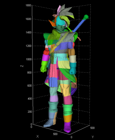 cifra 1m80 arte 3d print model - Mito3D