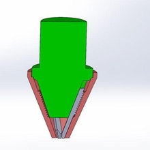 batendo mandril plástico ferramenta 3d print model - Mito3D