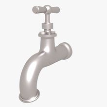 tap home sink bathroom water 3d print model - Mito3D