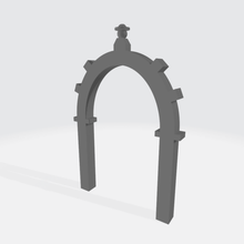 taquile arch art tourist fist peru structure 3d print model - Mito3D