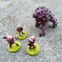 tarasque game figurine monster 28mm miniature wargame 3d print model - Mito3D