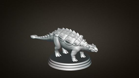tarchia dinosaur 3d printing toy print model toys 3d print model - Mito3D