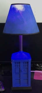 tardis luminária dr lâmpadasxcults 3d print model - Mito3D