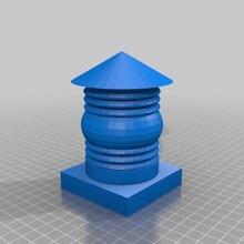 tardis lantern 3d print model - Mito3D
