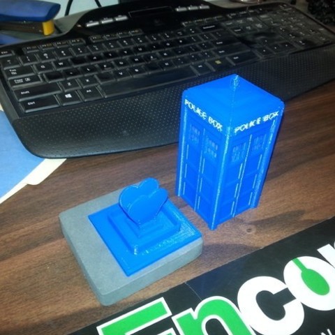 tardis ring box various doctor 3D print model - Mito3D