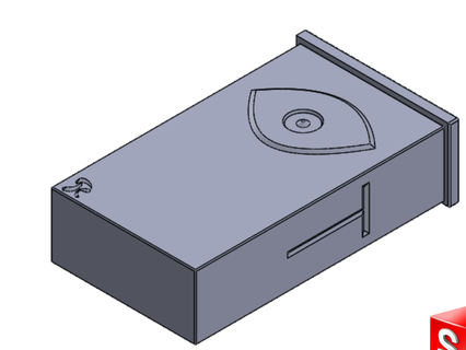 Tarot Deck Fall Mantel Box Spiele Karten 3d print model - Mito3D